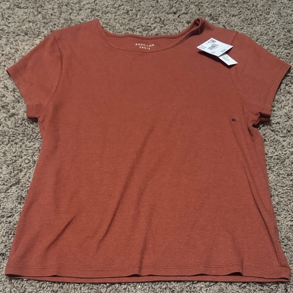 American Eagle Rust Shirt - Picture 3 of 3